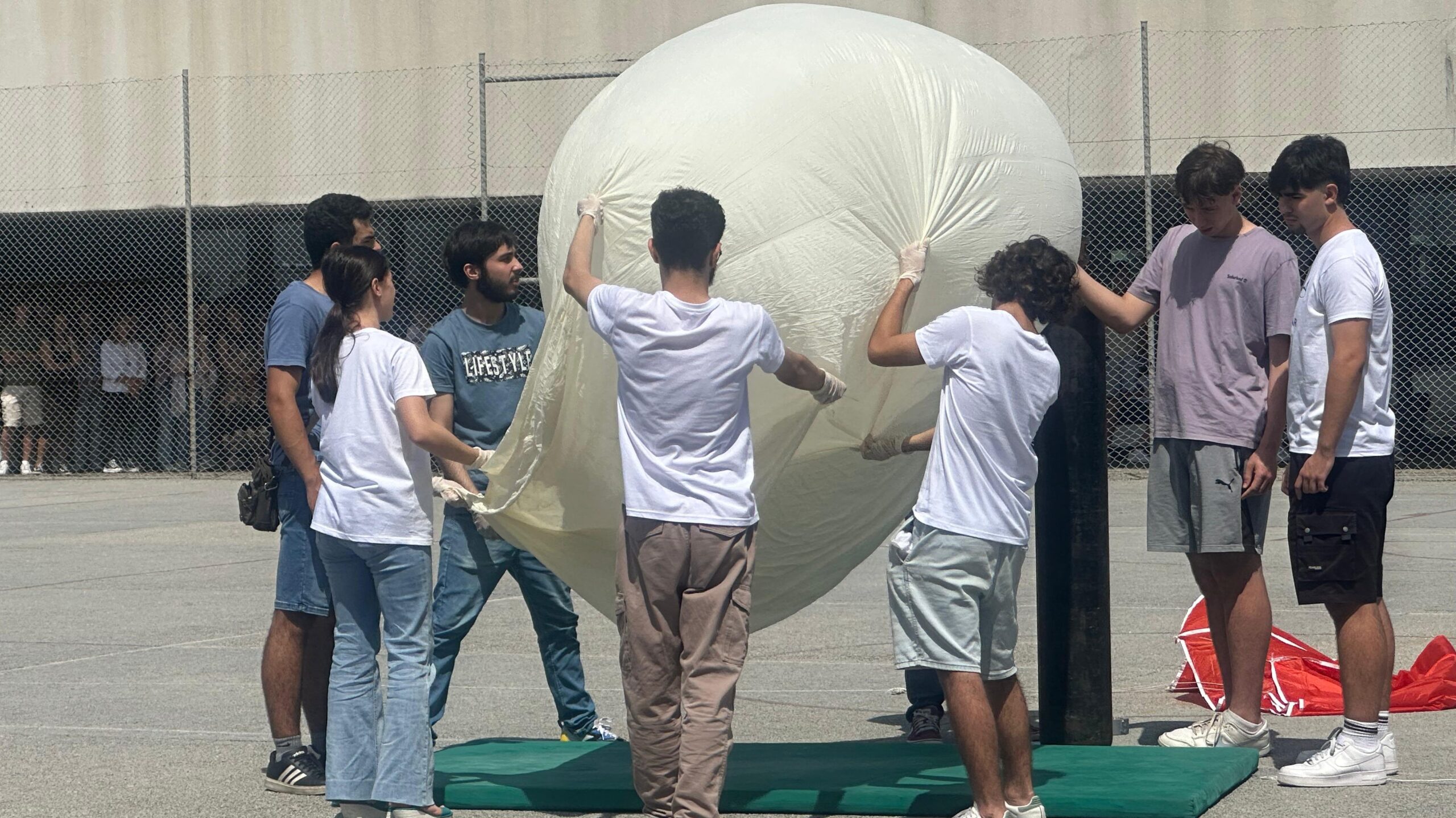 O balão estratosférico da ESCA
