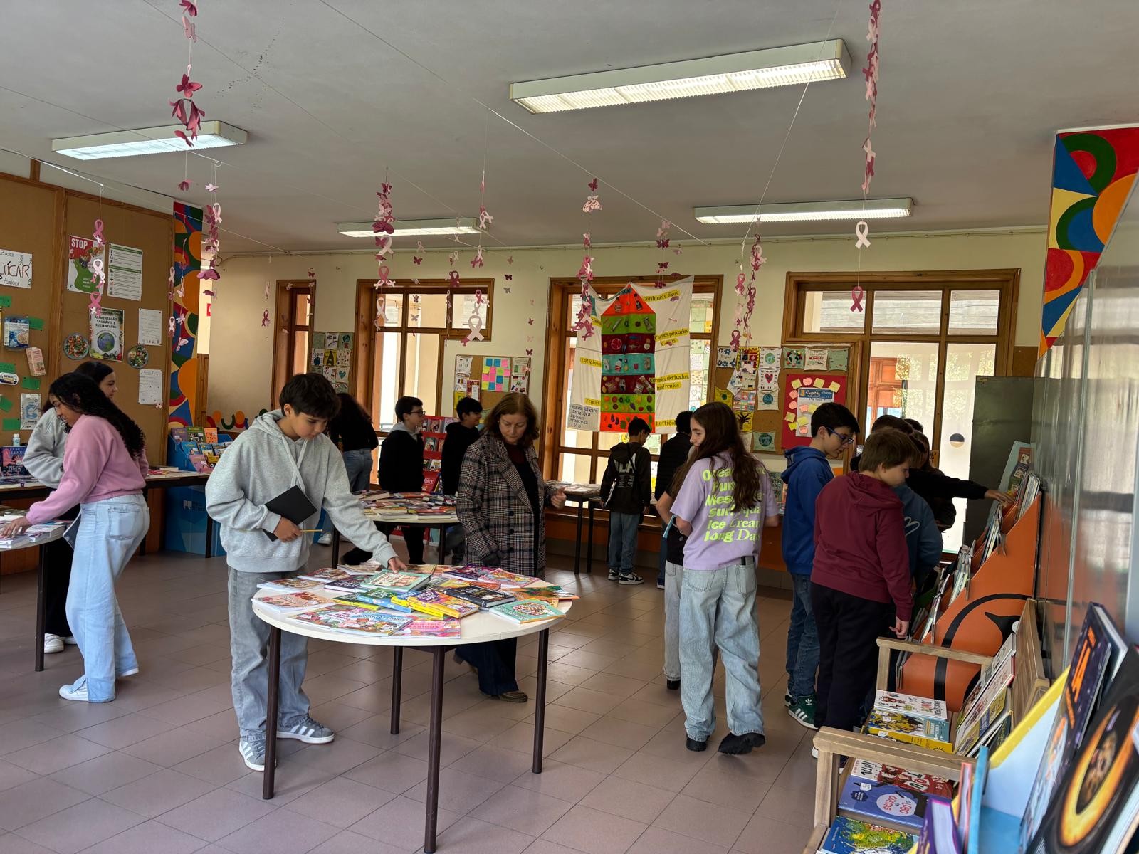 Visita à Feira do Livro