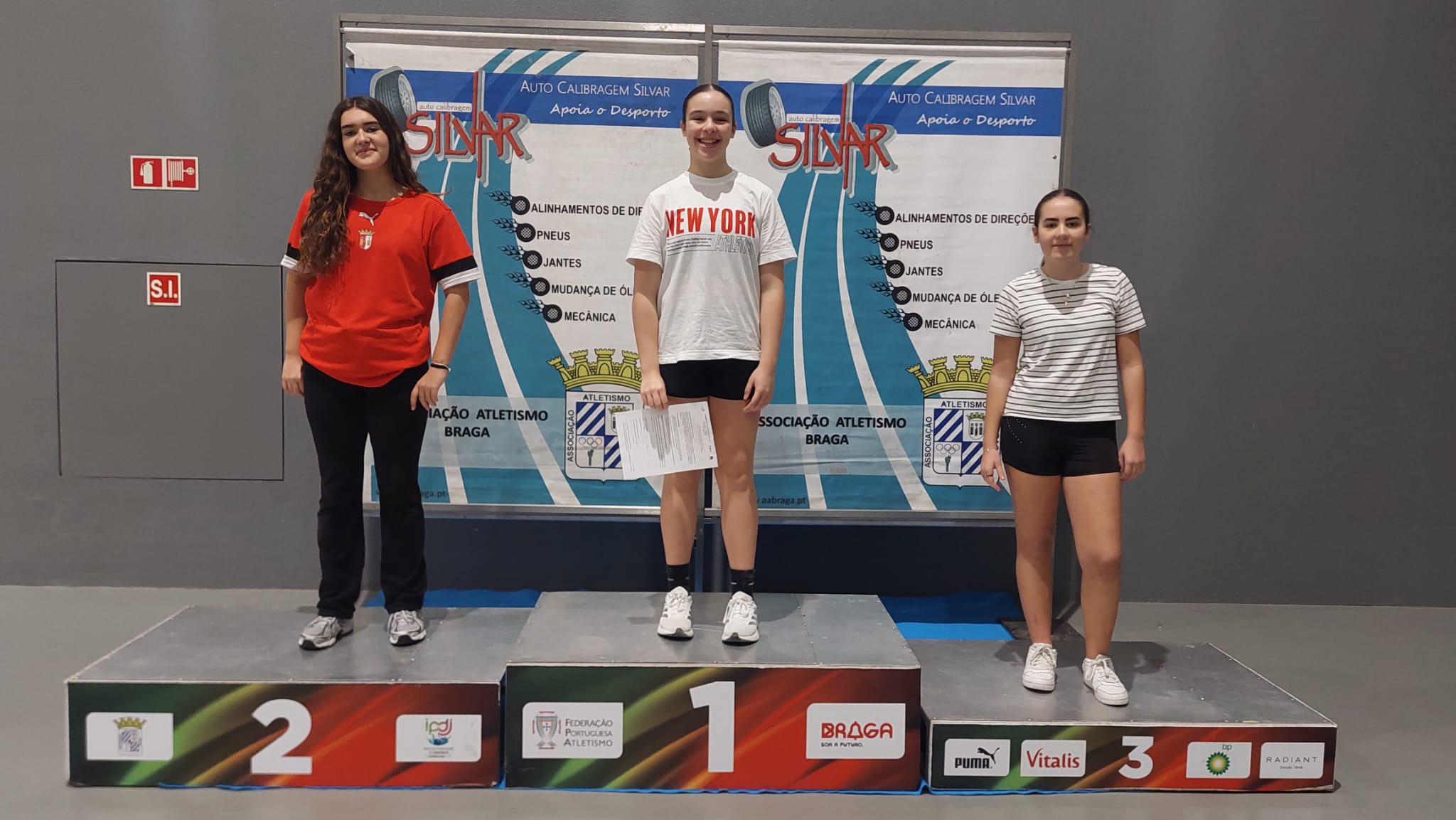 Torneio de Atletismo de Pista Coberta no Fórum Braga