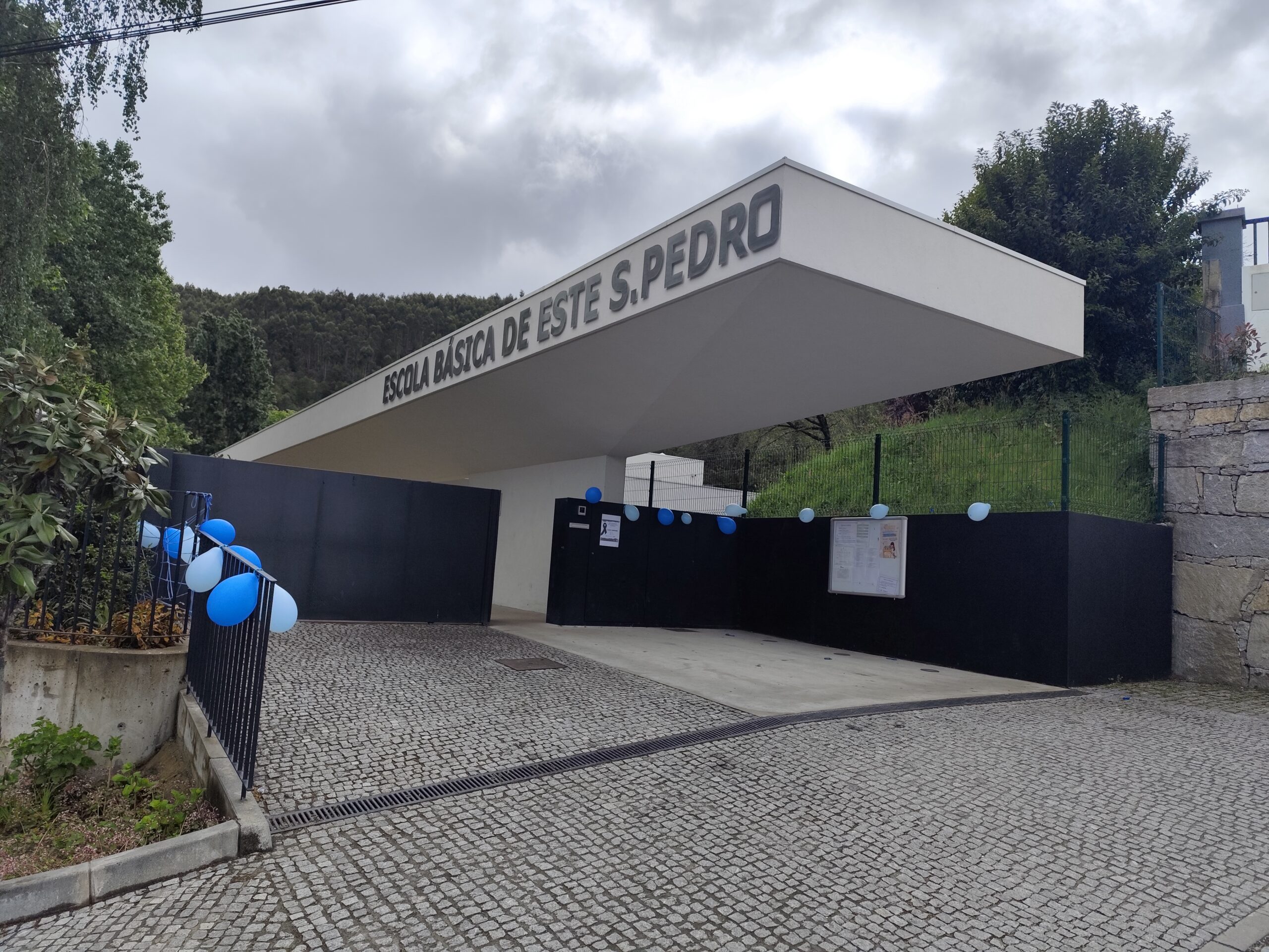 Laço Humano na EB de Este S. Pedro