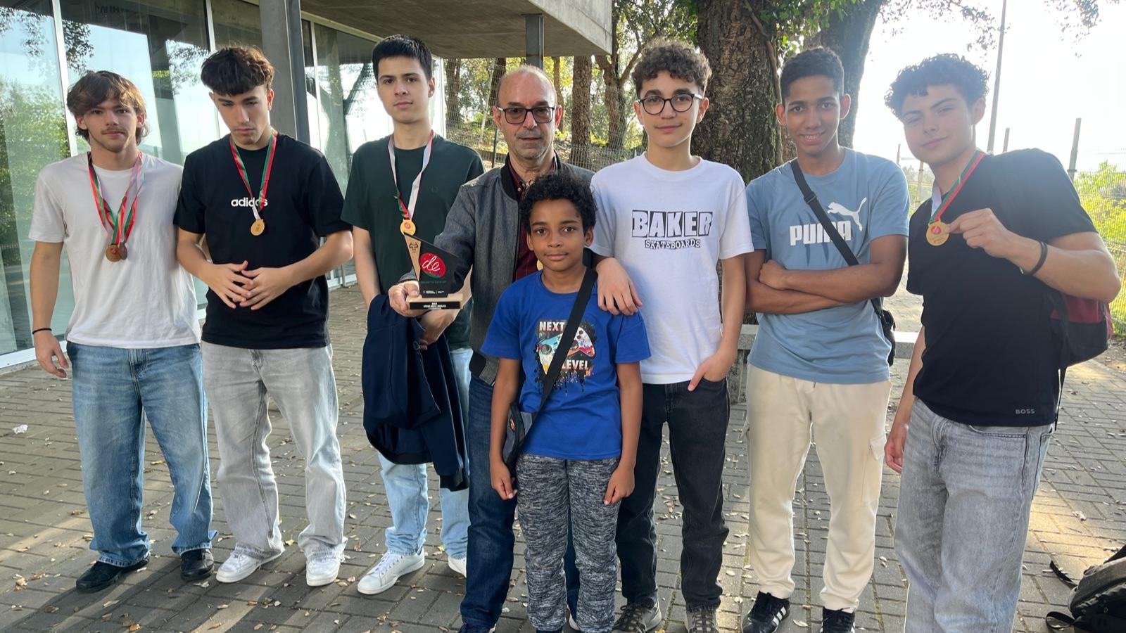 O distrital de xadrez do Desporto Escolar