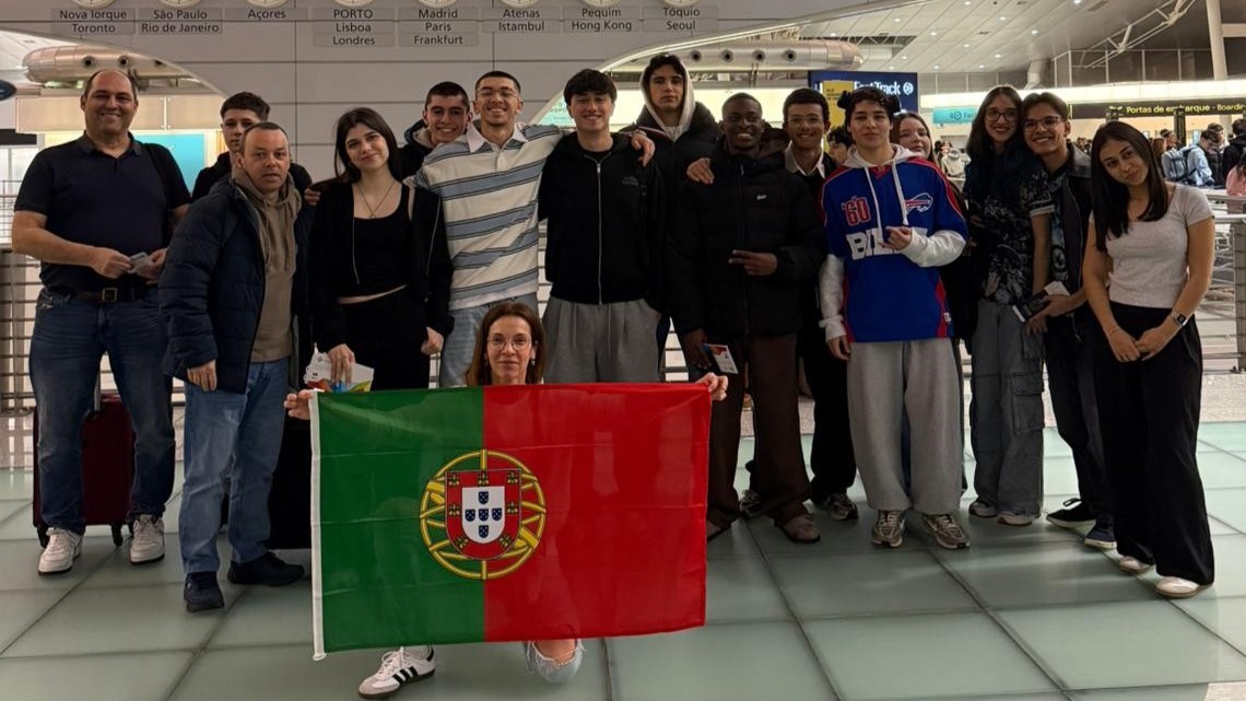 Da sala de aula para a Europa: alunos da Carlos Amarante fazem estágio na Croácia