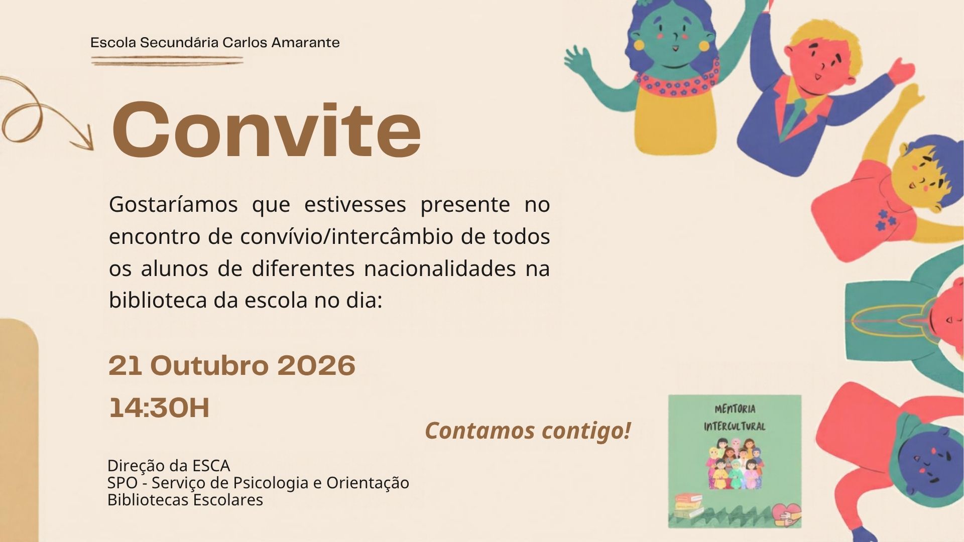 Sessão de acolhimento de alunos estrangeiros