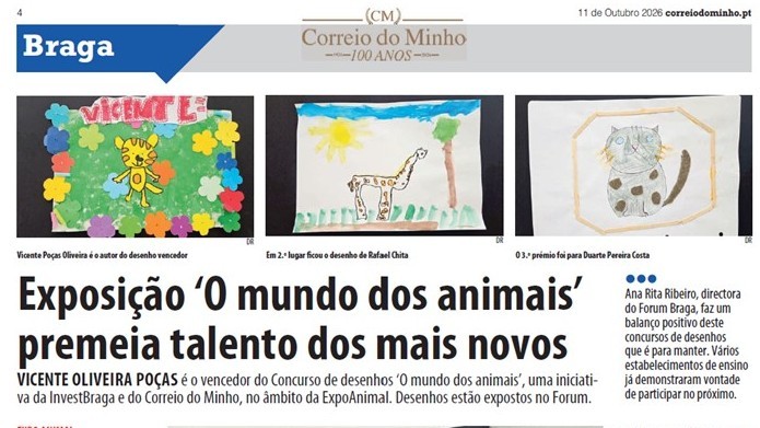 Concurso “O Mundo dos Animais 2026”